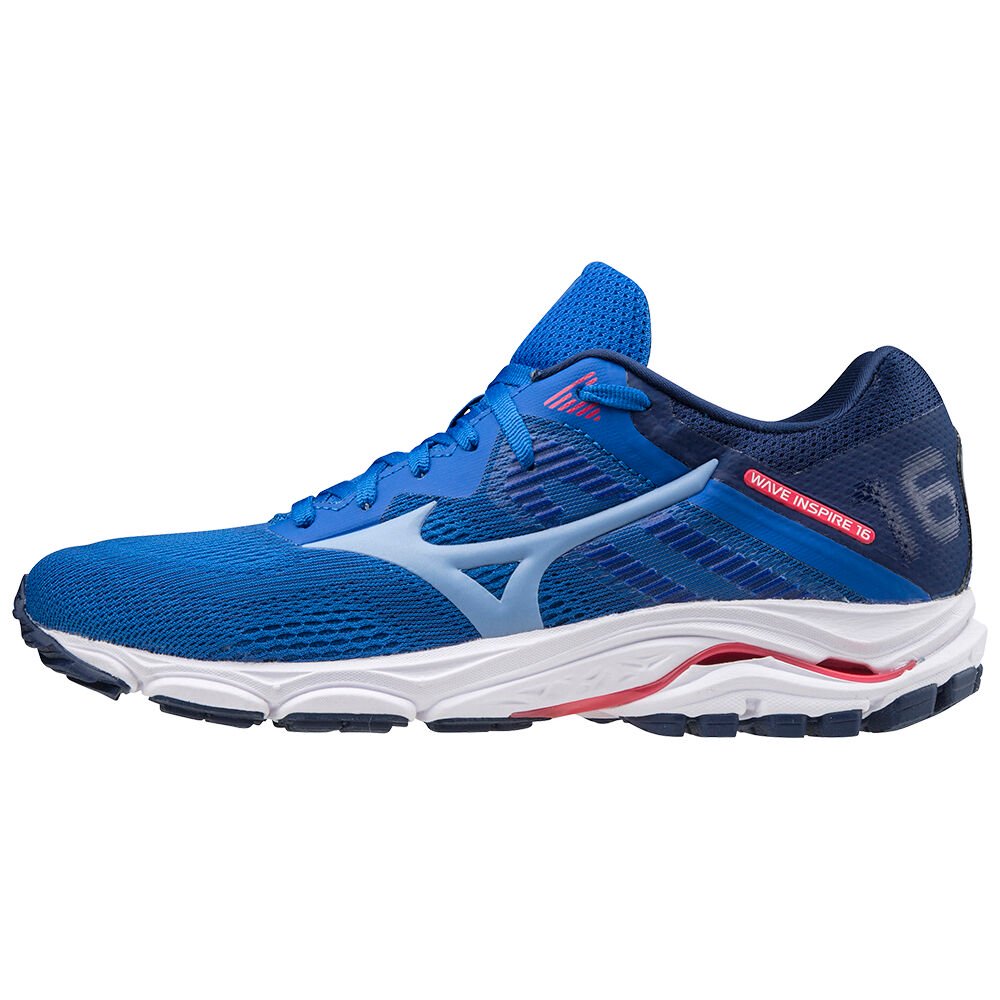 Mizuno Women's Running Shoes Wave Inspire 16 Blue - TLUHRGP-39